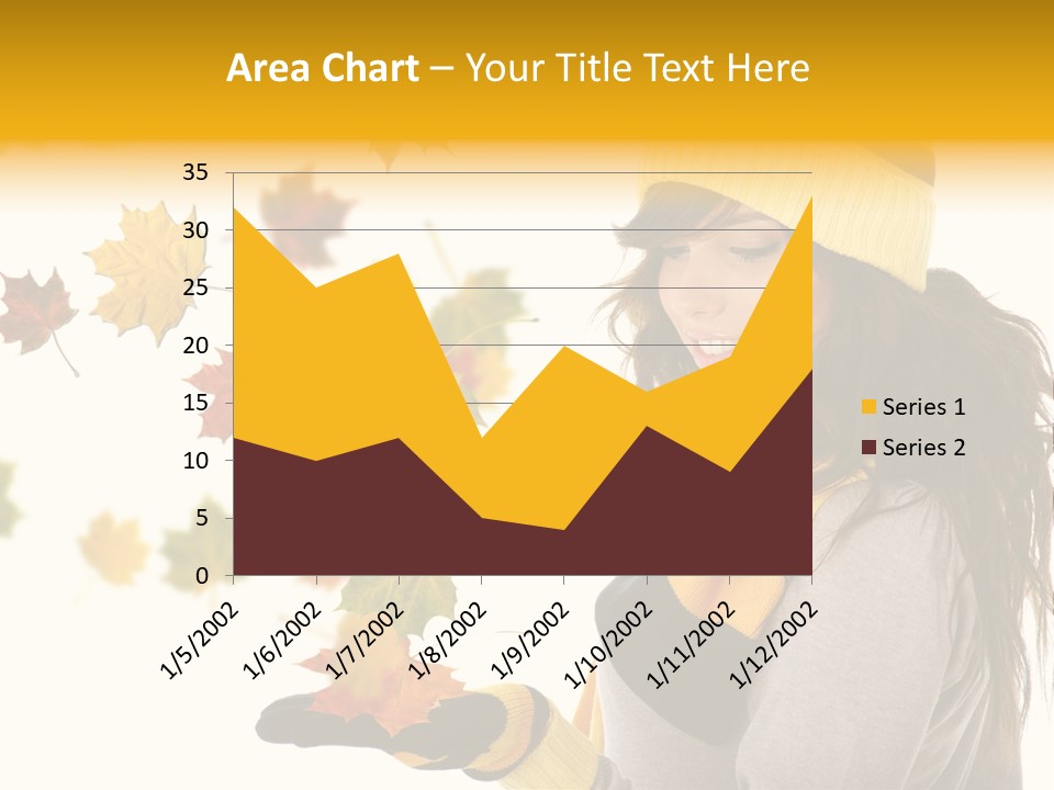 Smile Person Miss PowerPoint Template