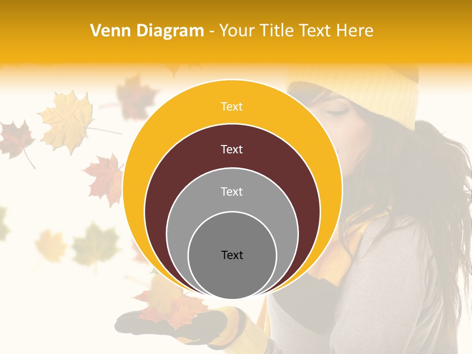 Smile Person Miss PowerPoint Template