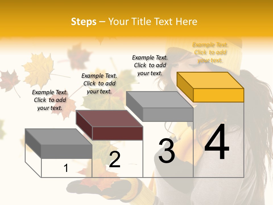 Smile Person Miss PowerPoint Template