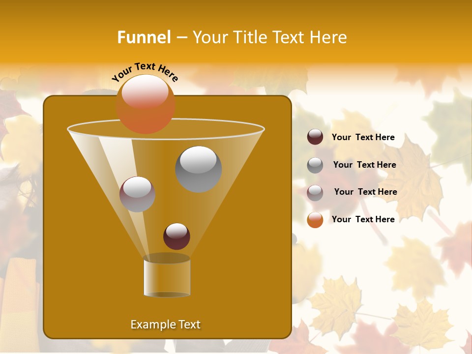 A Woman Wearing A Yellow Hat And Scarf PowerPoint Template