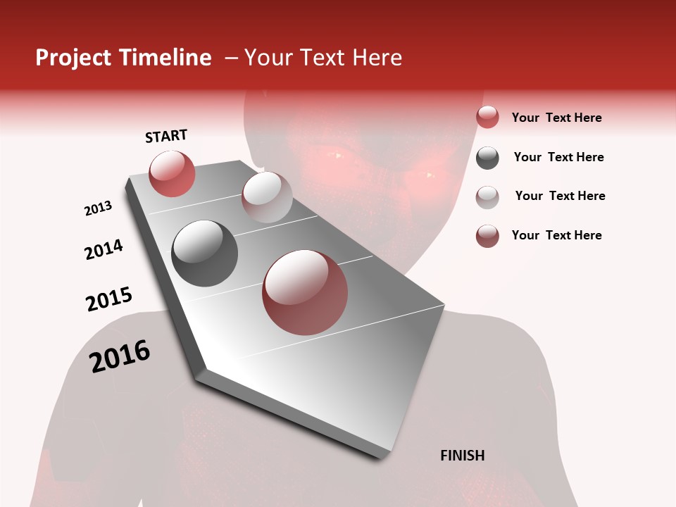 Smiley Positive Unique PowerPoint Template