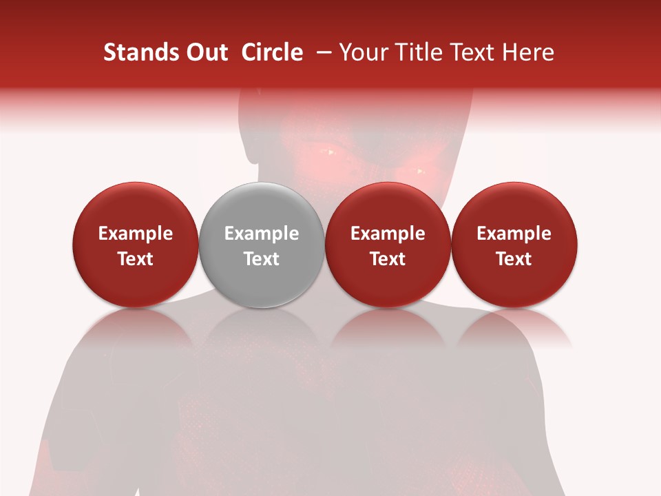 Smiley Positive Unique PowerPoint Template