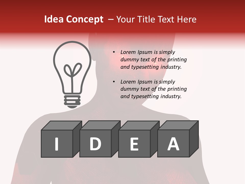 Smiley Positive Unique PowerPoint Template