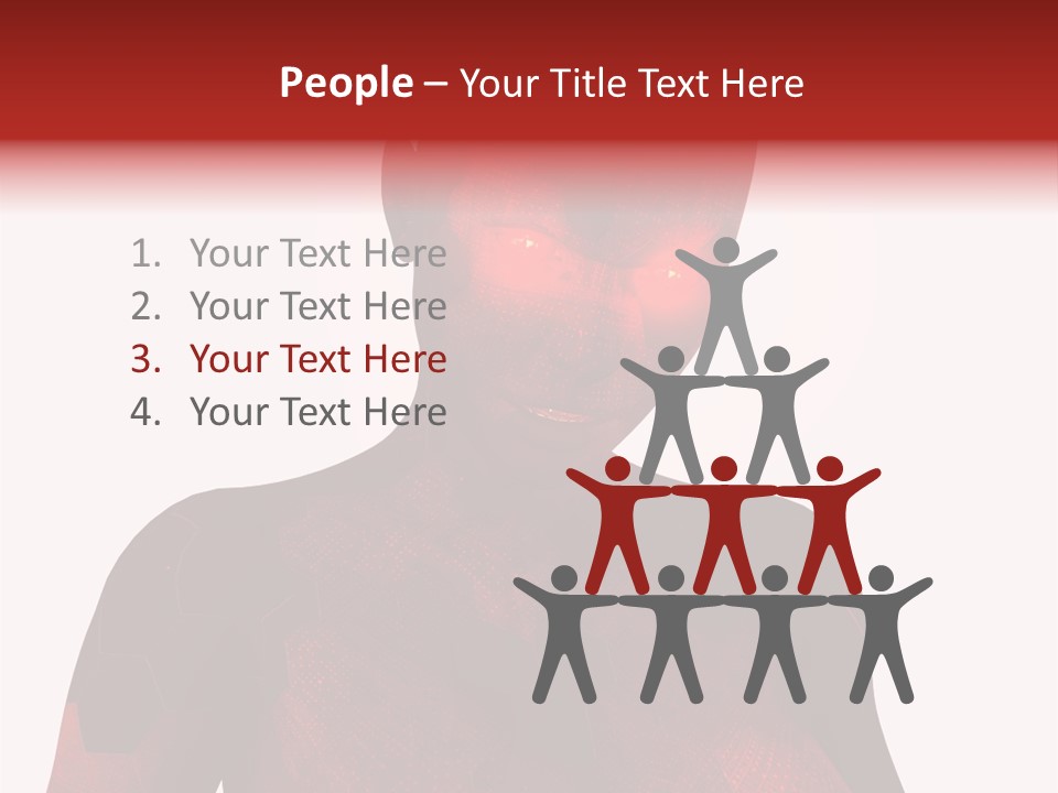 Smiley Positive Unique PowerPoint Template