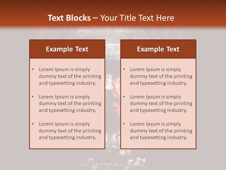Science Terror Medicine PowerPoint Template