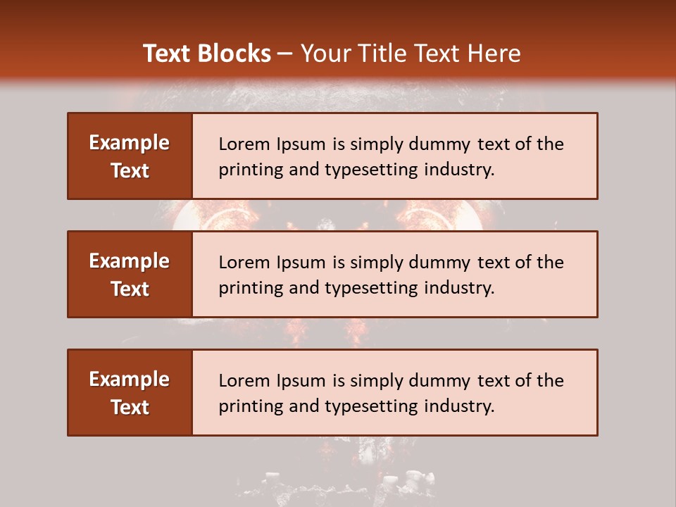 Science Terror Medicine PowerPoint Template