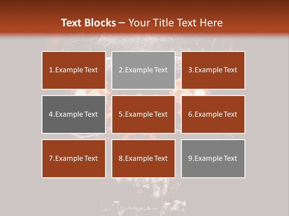 Science Terror Medicine PowerPoint Template