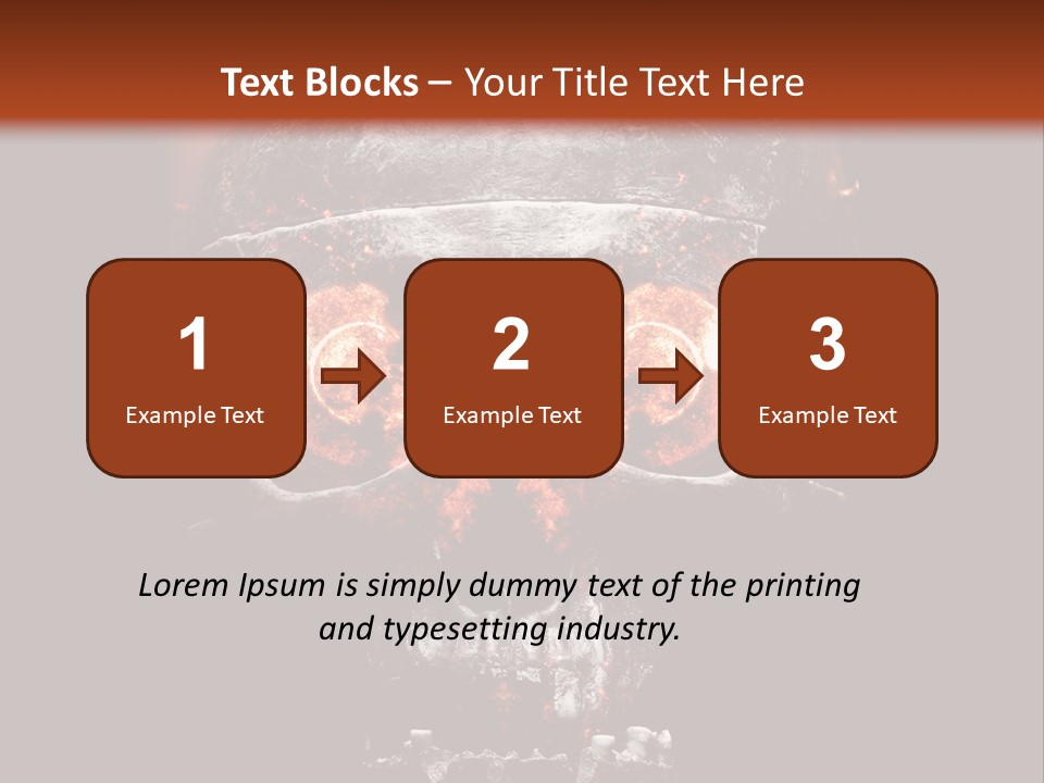 Science Terror Medicine PowerPoint Template