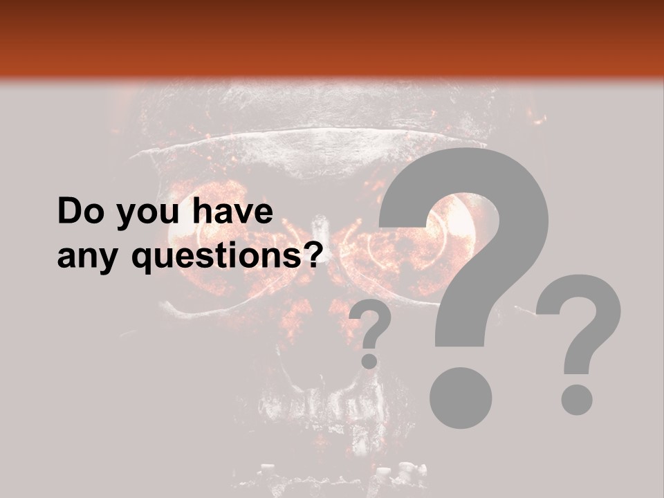 Science Terror Medicine PowerPoint Template