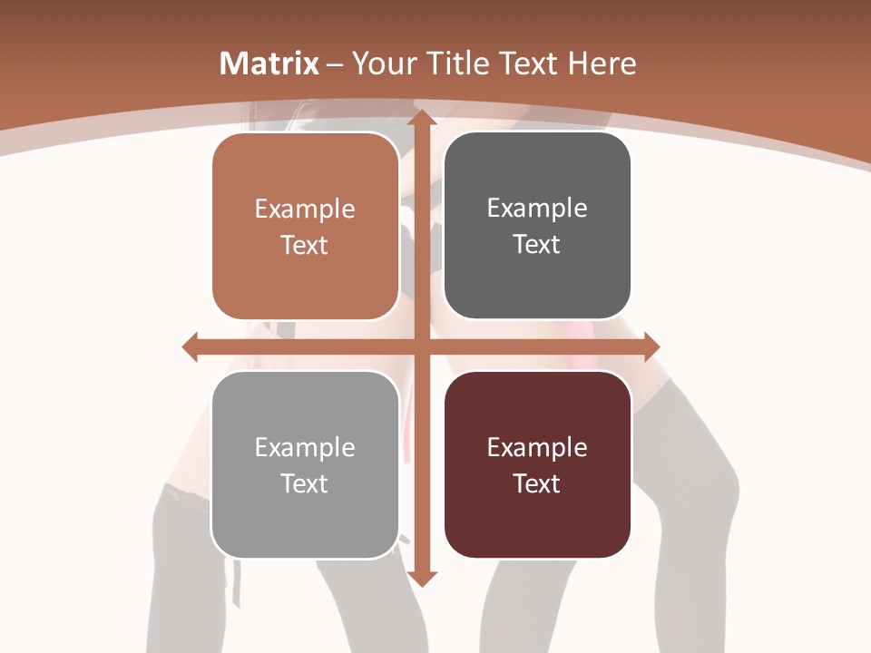 Together Female Beauty PowerPoint Template