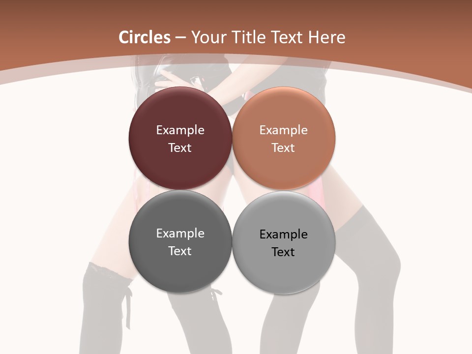 Together Female Beauty PowerPoint Template