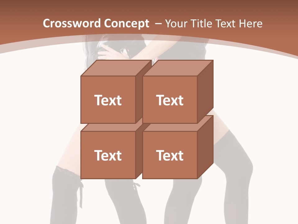 Together Female Beauty PowerPoint Template