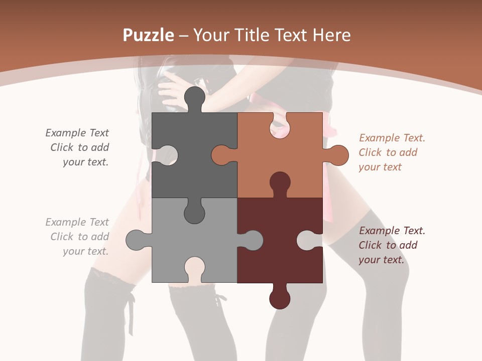 Together Female Beauty PowerPoint Template