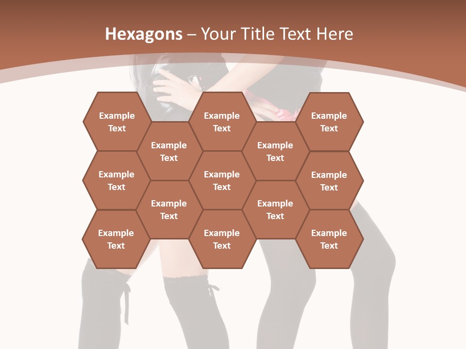 Together Female Beauty PowerPoint Template