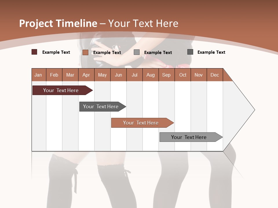 Together Female Beauty PowerPoint Template