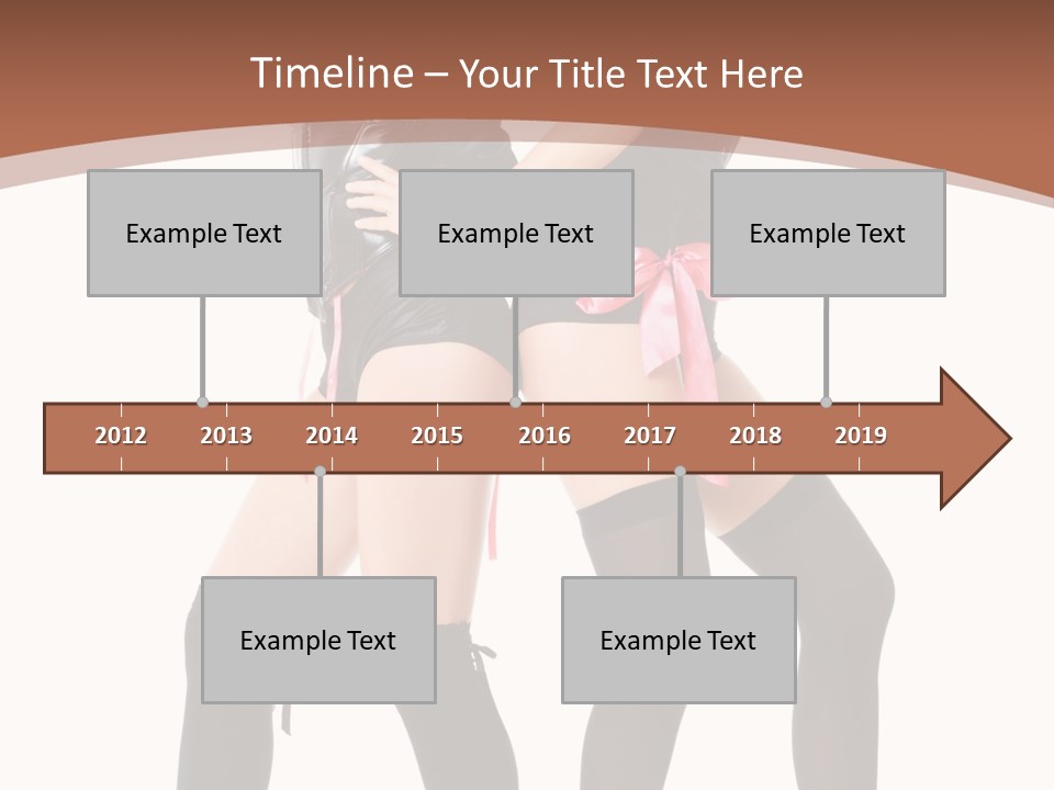 Together Female Beauty PowerPoint Template