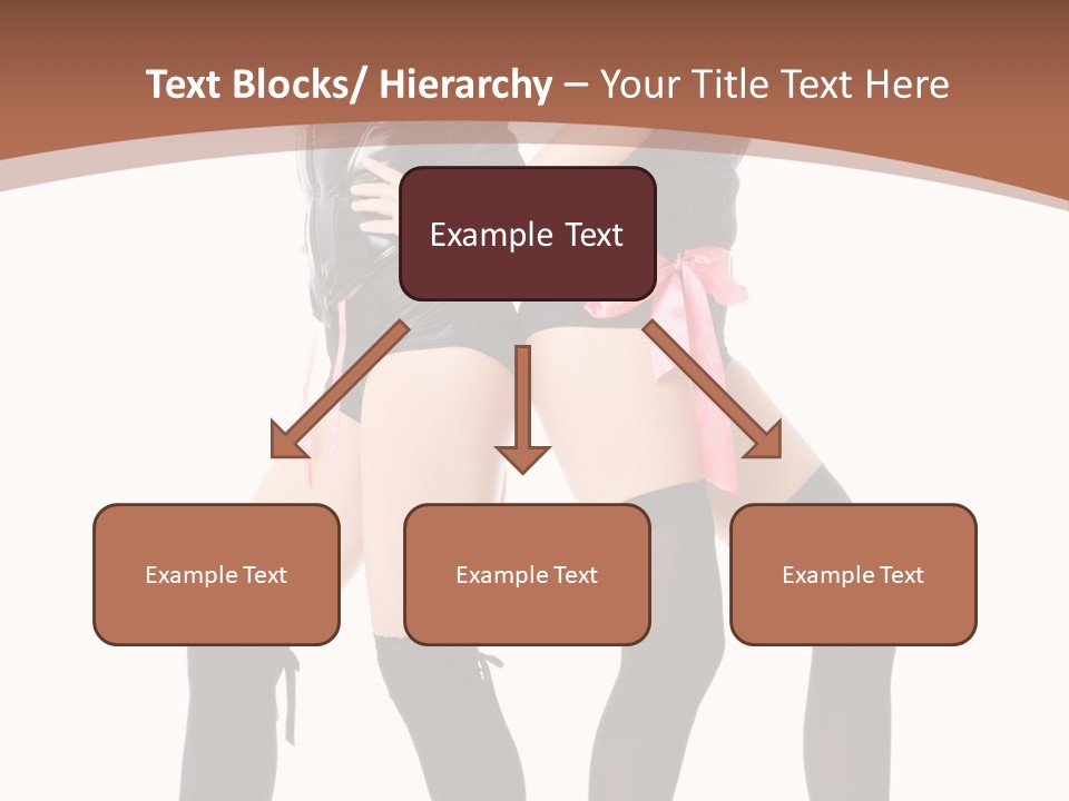 Together Female Beauty PowerPoint Template