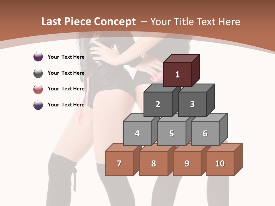Together Female Beauty PowerPoint Template