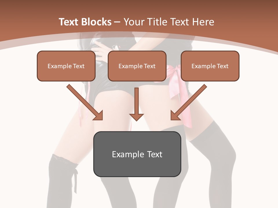 Together Female Beauty PowerPoint Template