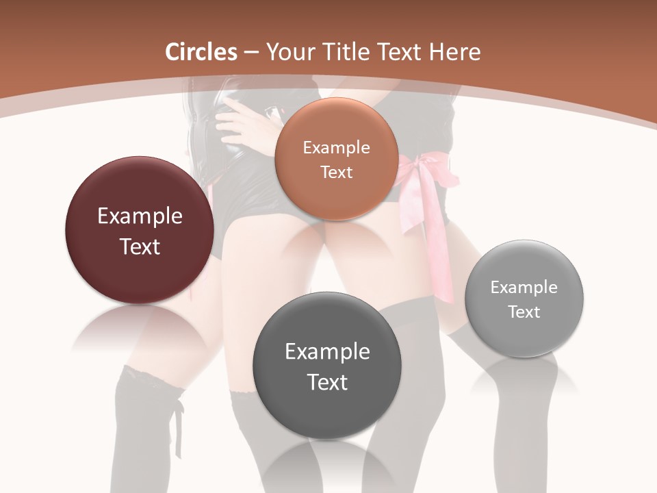 Together Female Beauty PowerPoint Template