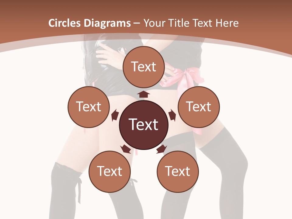 Together Female Beauty PowerPoint Template