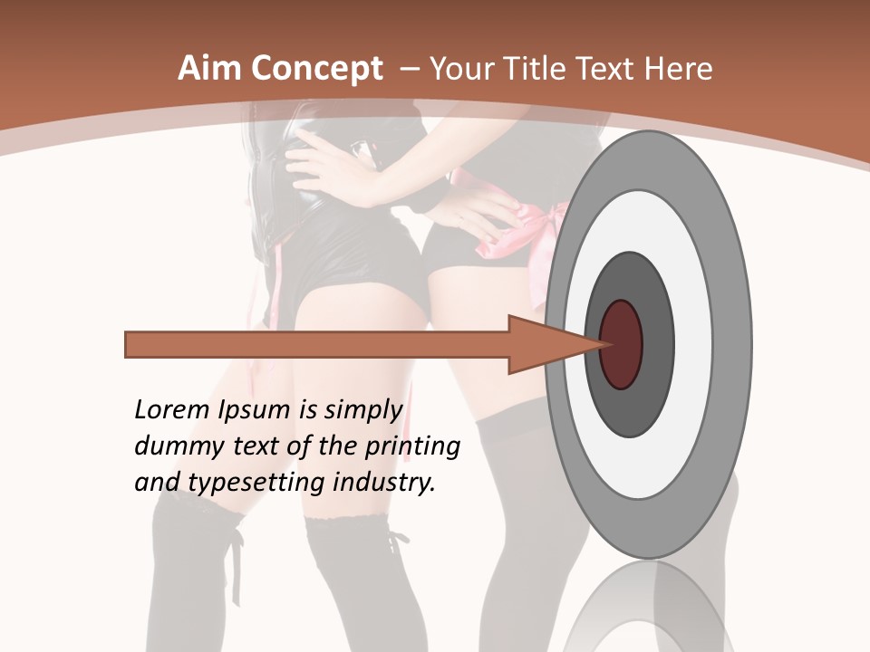 Together Female Beauty PowerPoint Template