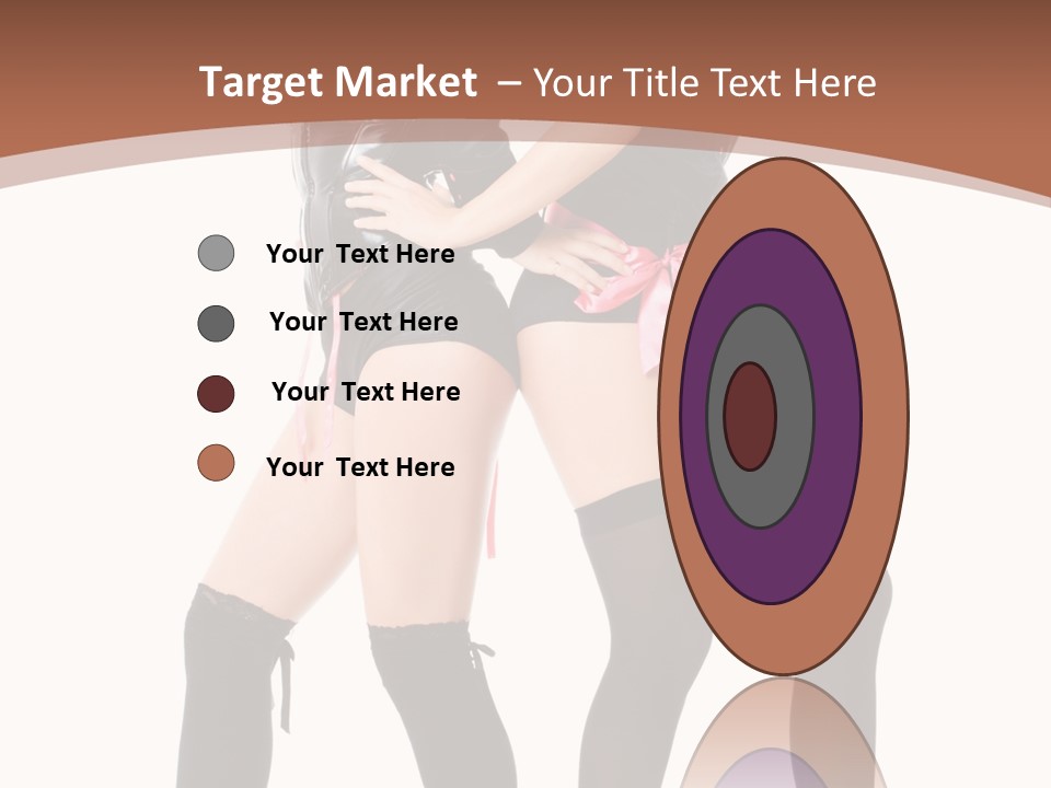 Together Female Beauty PowerPoint Template