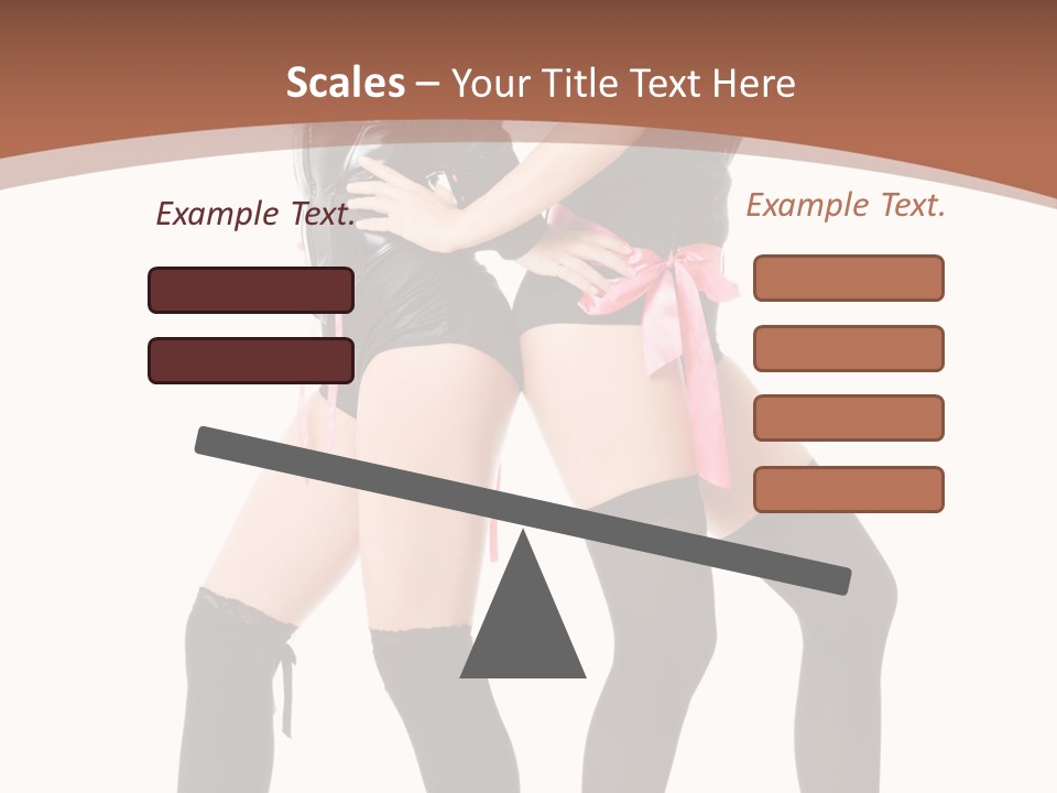 Together Female Beauty PowerPoint Template
