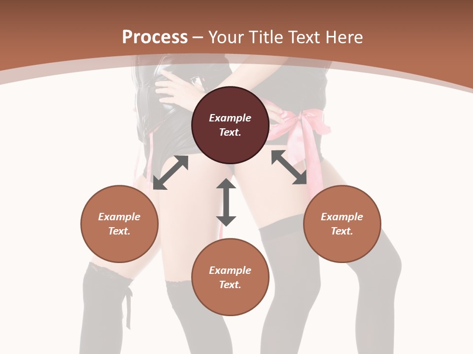 Together Female Beauty PowerPoint Template