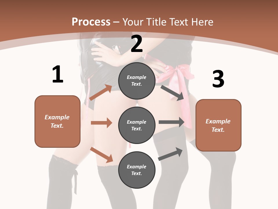 Together Female Beauty PowerPoint Template