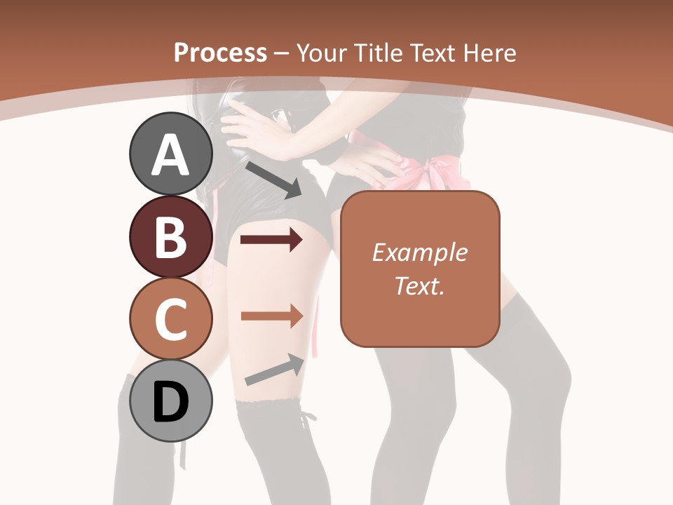 Together Female Beauty PowerPoint Template