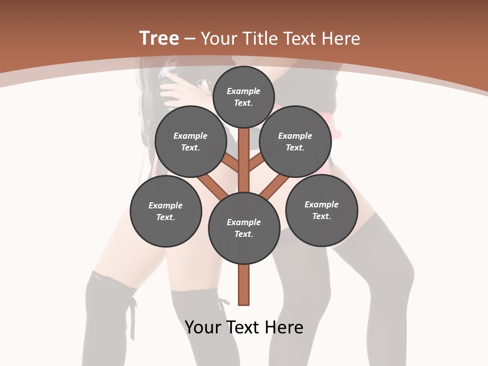 Together Female Beauty PowerPoint Template
