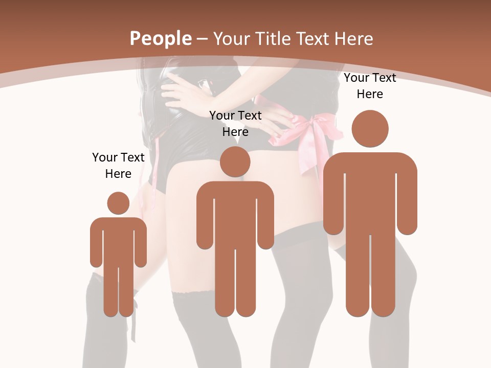 Together Female Beauty PowerPoint Template