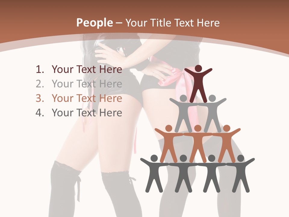 Together Female Beauty PowerPoint Template