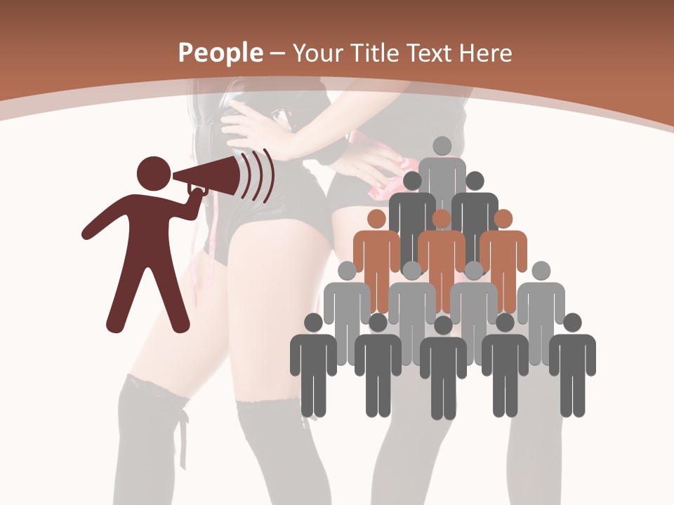 Together Female Beauty PowerPoint Template