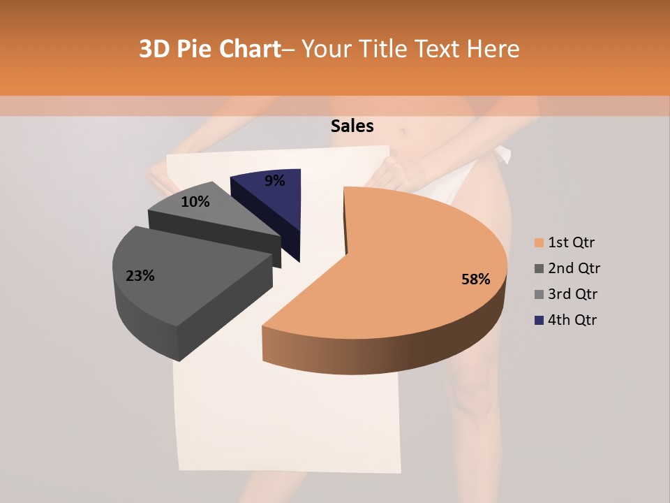 Beautiful Sales Dark PowerPoint Template