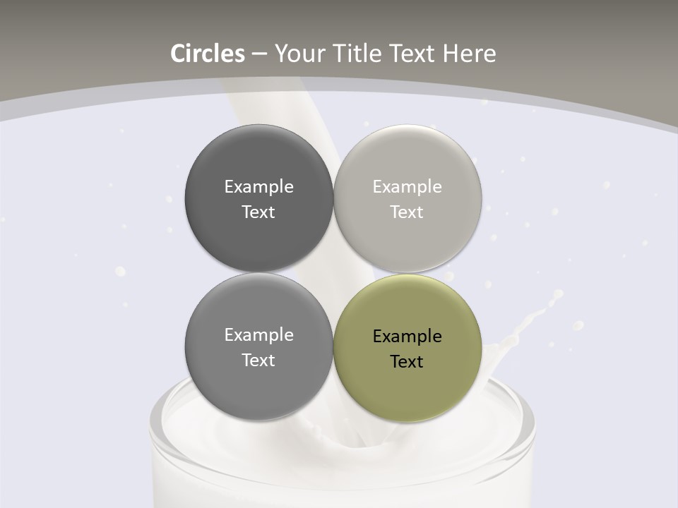 Splash Healthy Glass PowerPoint Template