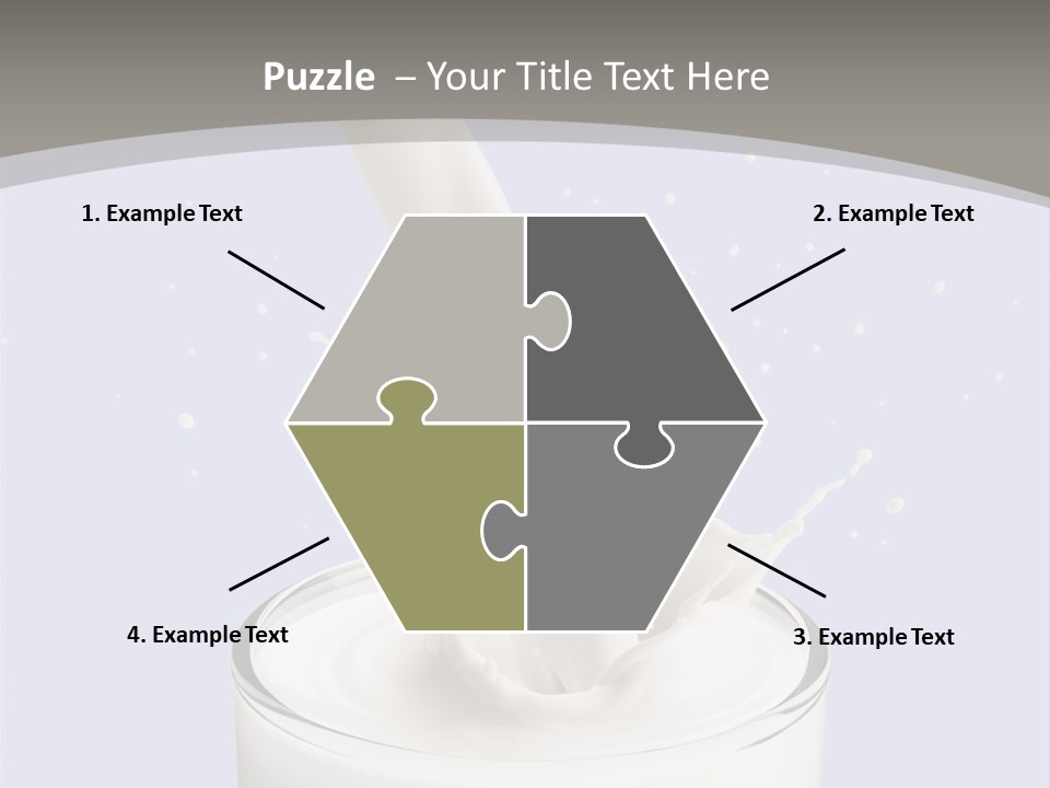 Splash Healthy Glass PowerPoint Template