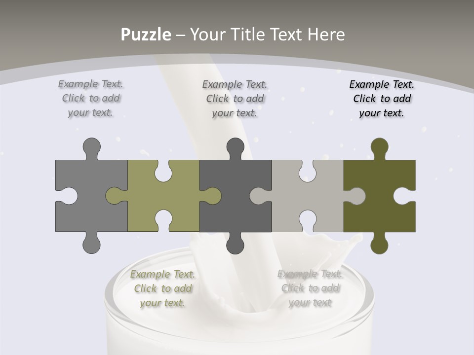 Splash Healthy Glass PowerPoint Template