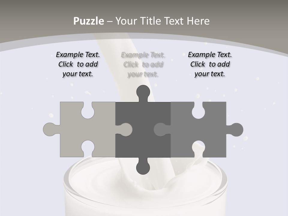 Splash Healthy Glass PowerPoint Template