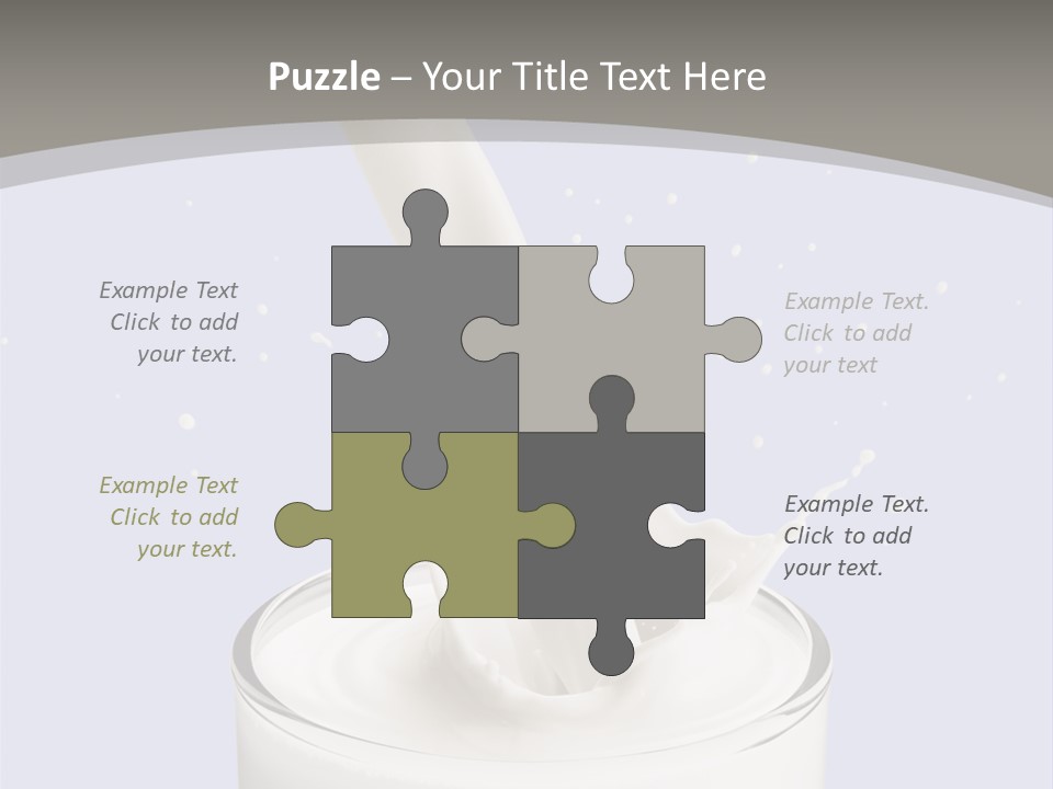 Splash Healthy Glass PowerPoint Template