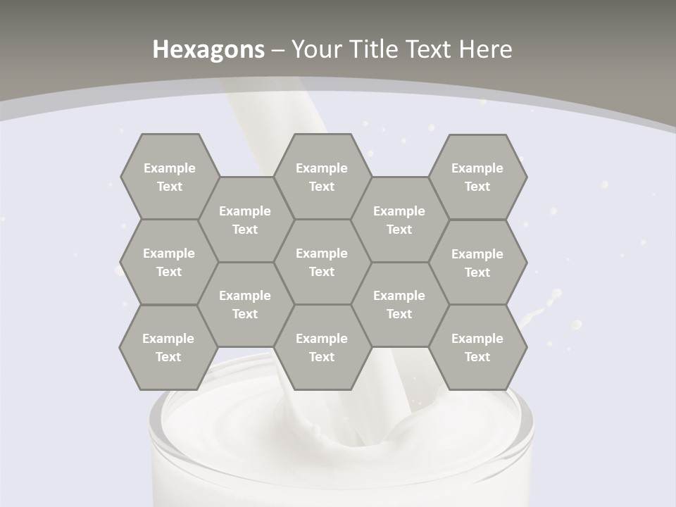 Splash Healthy Glass PowerPoint Template