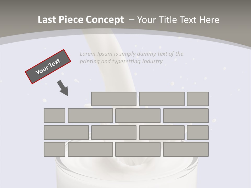 Splash Healthy Glass PowerPoint Template