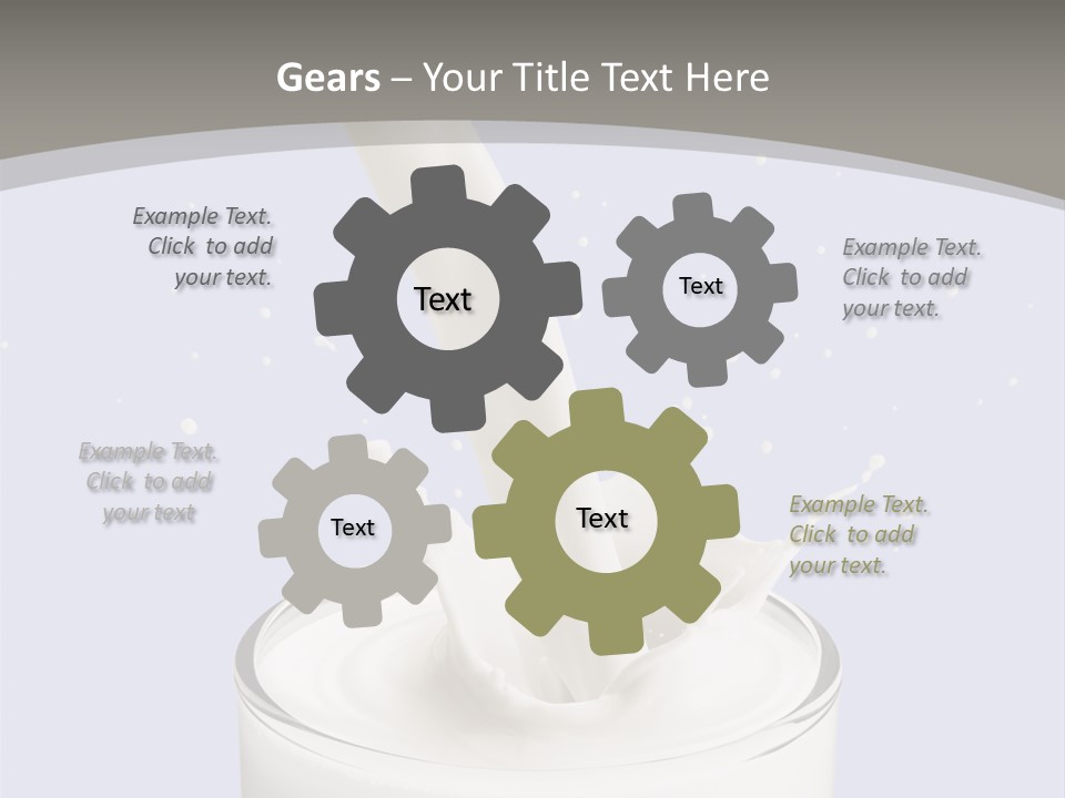 Splash Healthy Glass PowerPoint Template