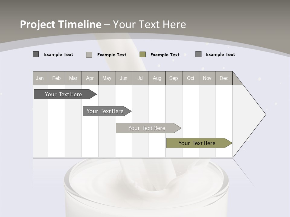 Splash Healthy Glass PowerPoint Template