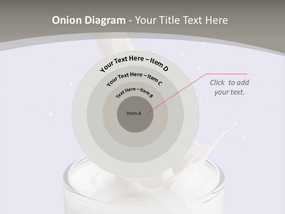 Splash Healthy Glass PowerPoint Template