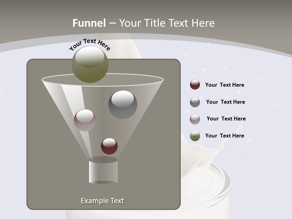 Splash Healthy Glass PowerPoint Template