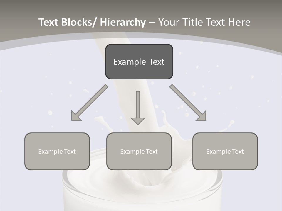 Splash Healthy Glass PowerPoint Template