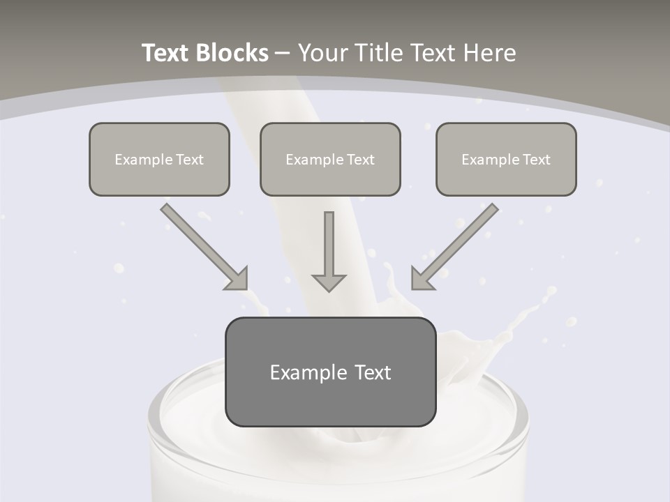 Splash Healthy Glass PowerPoint Template
