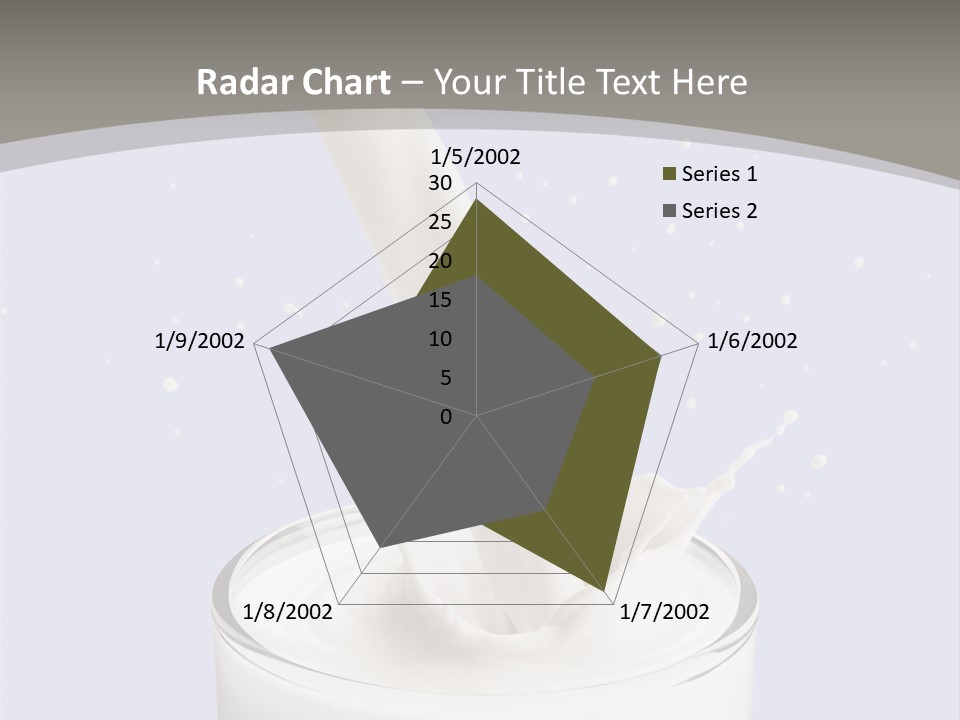 Splash Healthy Glass PowerPoint Template